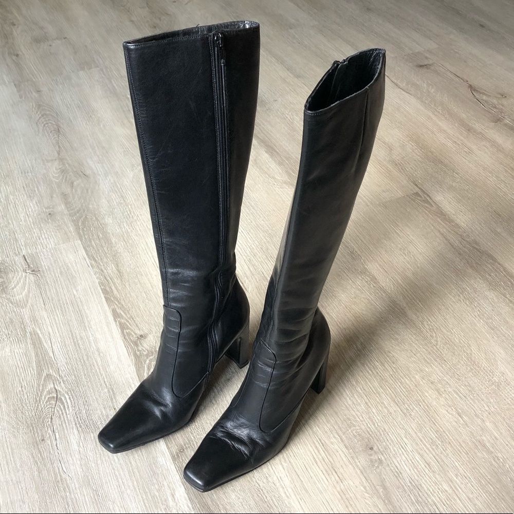 Via Spiga Vero Cuoio Leather Knee High Boots | 4.5